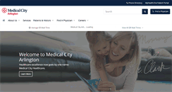 Desktop Screenshot of medicalcityarlington.com