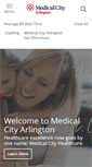 Mobile Screenshot of medicalcityarlington.com